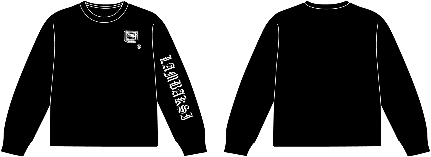 T-SHIRT MANCHE LONGUE NOIR LAMBAKSI